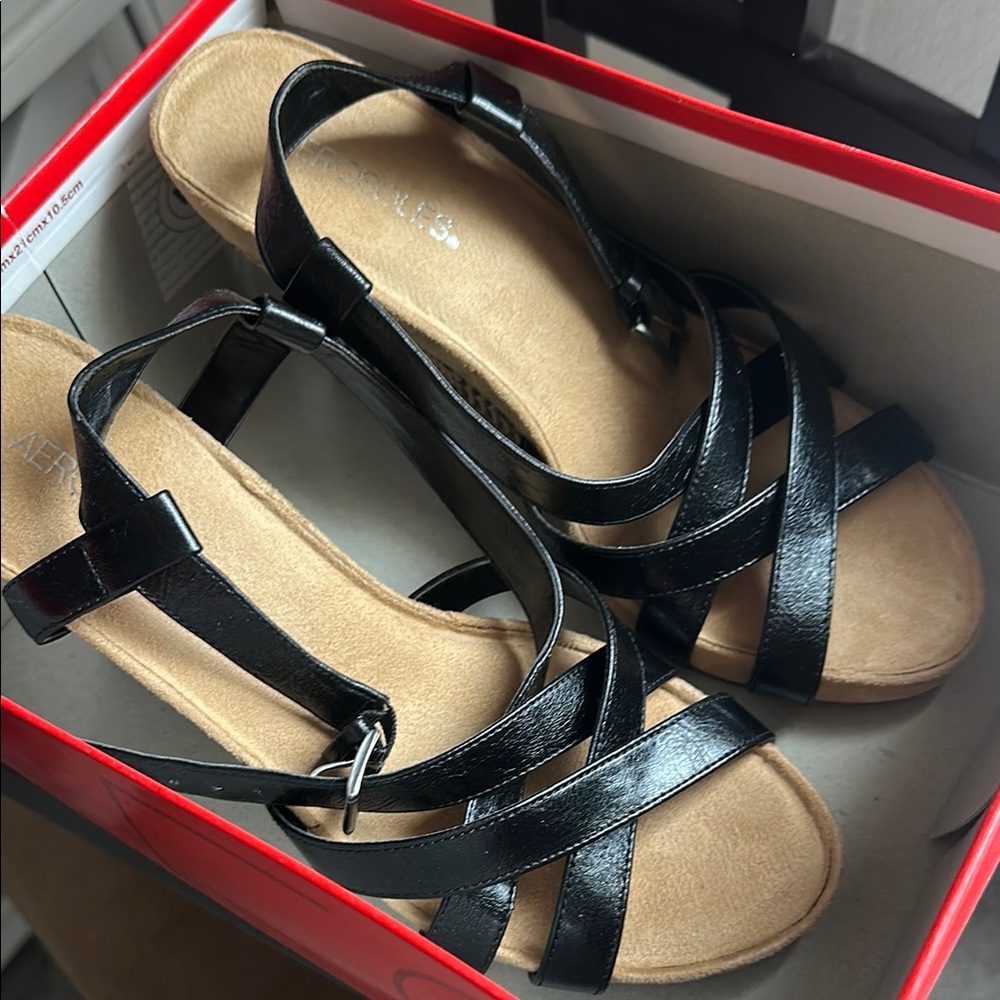 Aerosoles Women's Black Sandals